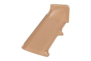 FN America Pistol Grip in FDE for SCAR has checkering on the sides